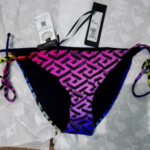 Versace la greca bikini bottom